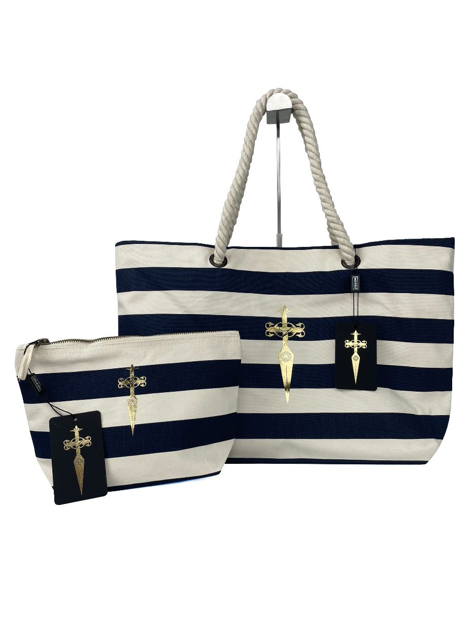 Borsa Mare Nautical Blu